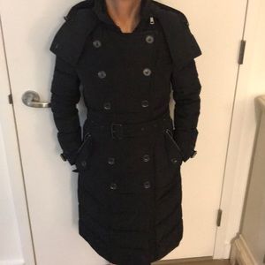 Burberry Brit Padded Trench Coat